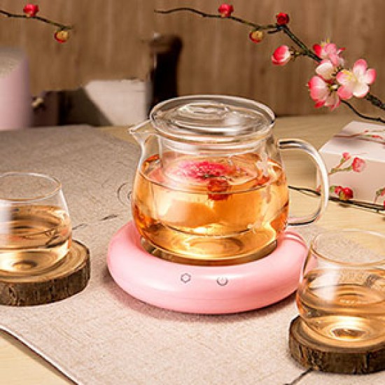 Glass Tea Set with Thermostatic Tea Mat