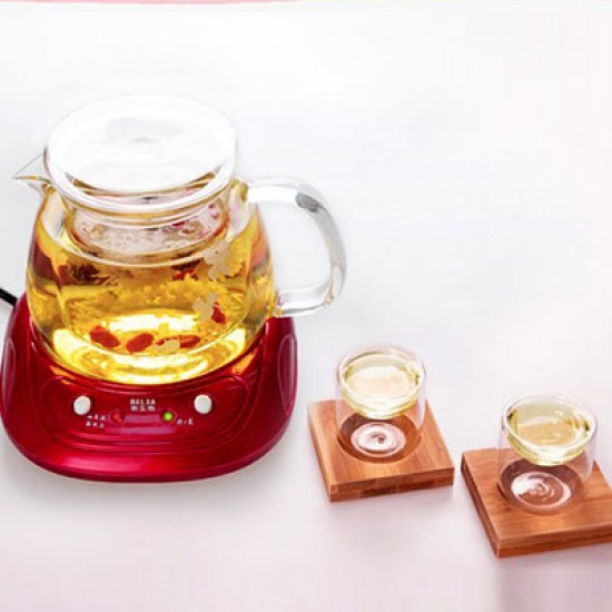 Heat Resistant Glass Teapot Set with 4 Cup