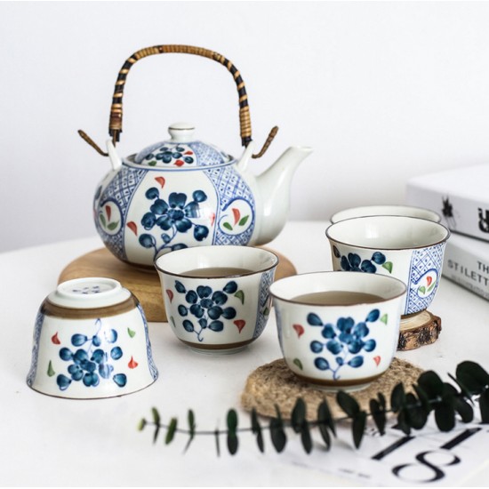 Japanese teapot Set With 5 Cups