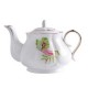 Bird Pattern Bone China British Teapot