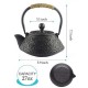 Black Fish Cast Iron Tea Kettle 800ml/27oz