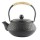 Black Cast Iron Teapot 600ml/20oz 