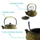 Golden Coin Cast Iron Teapot 600ml/20oz