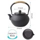 Large Pearl Cast Iron Teapot 1200ml/40oz