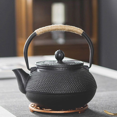 Pearl Cast Iron Teapot 800ml/27oz