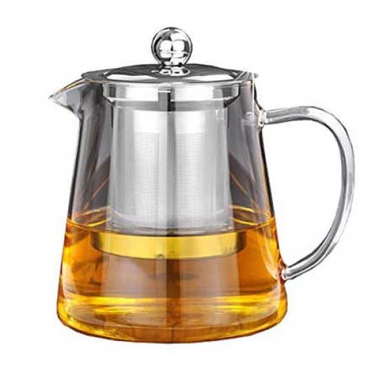 Loose Leaf And Blooming Glass Tea Pot 450ml/17oz
