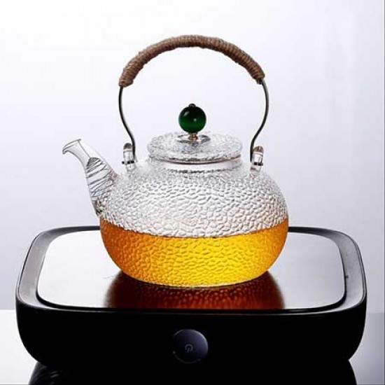 Handmade Glass Teapot 800ml/27oz