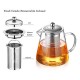 Loose Leaf And Blooming Glass Tea Pot 950ml/32oz