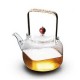 Square Glass Teapot 800ml/27oz