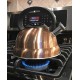 Brown Stainless Steel Whistle Tea Kettle
